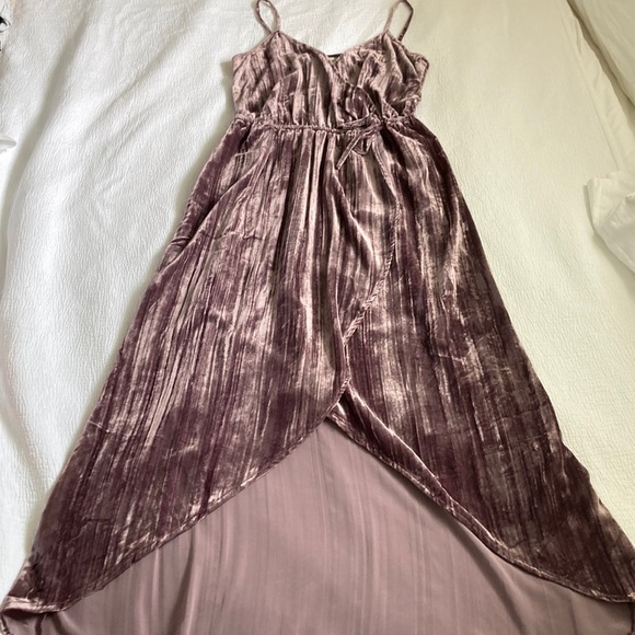 Lucky Brand Brown and Red Sundress Spaghetti Strap Sleeveless - Picture 1 of 4
